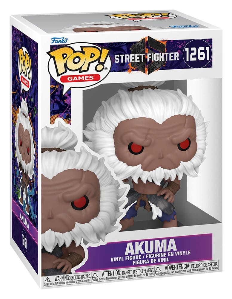 Street Fighter 6 POP! Animation Vinyl Figuren Akuma with Chase 9 cm Sortiment (6) - Preorder - ETA: 25.08.2026