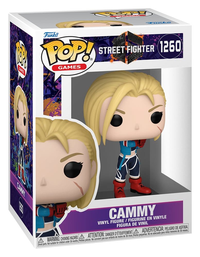 Street Fighter 6 POP! Games Vinyl Figur Cammy 9 cm - Preorder - ETA: 25.08.2026