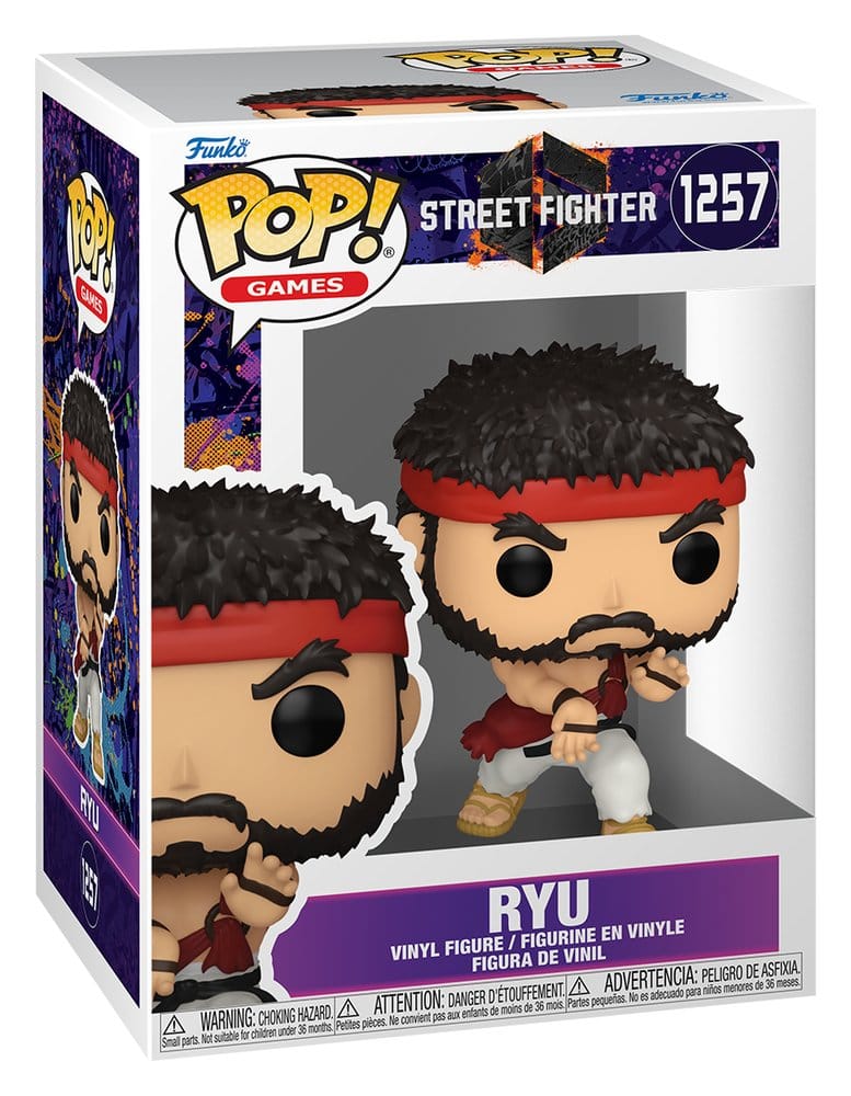 Street Fighter 6 POP! Games Vinyl Figur Ryu 9 cm - Preorder - ETA: 25.08.2026