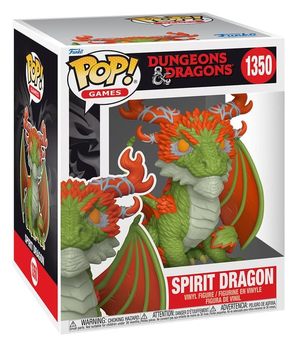 Dungeons & Dragons Super Sized POP! Animation Vinyl Figur Spirit Dragon 15 cm - Preorder - ETA: 05.11.2026