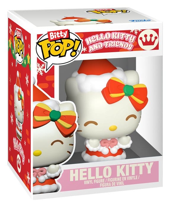 Hello Kitty Bitty POP! Towns Vinyl Figur Holiday- Merry Market - Preorder - ETA: 25.08.2026