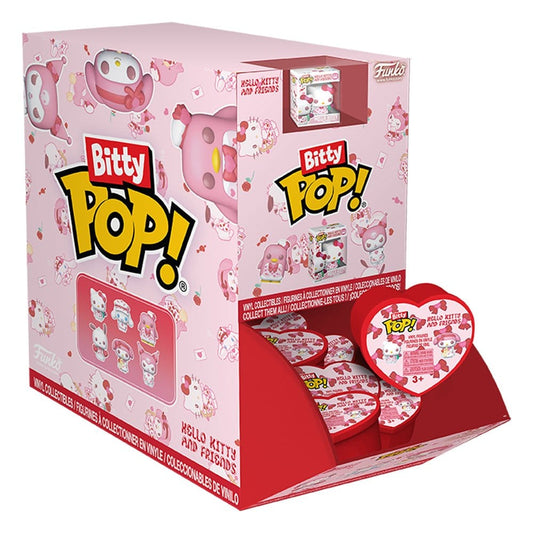 Hello Kitty POP! Vinyl Figuren Hearts Valentines PDQ Display (24) 2,5 cm - Preorder - ETA: 04.05.2027
