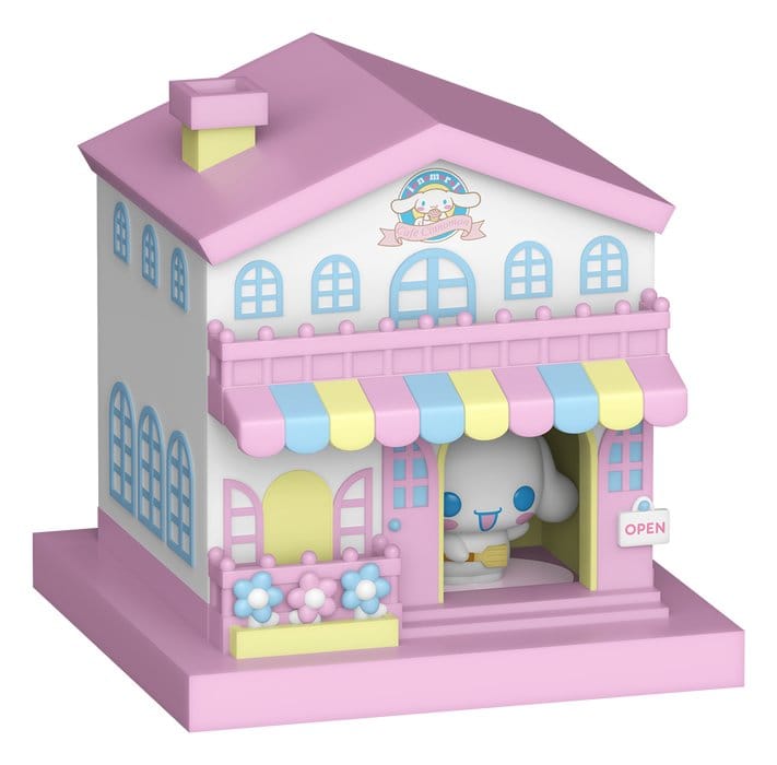 Sanrio Bitty POP! Town Vinyl Figur Cafe Cinnamoroll w/C - Versand: 7 Tage nach Bestellung
