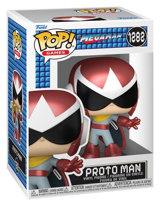 Mega Man POP! Games Vinyl Figur Proto Man 9 cm - Preorder - ETA: 13.08.2026