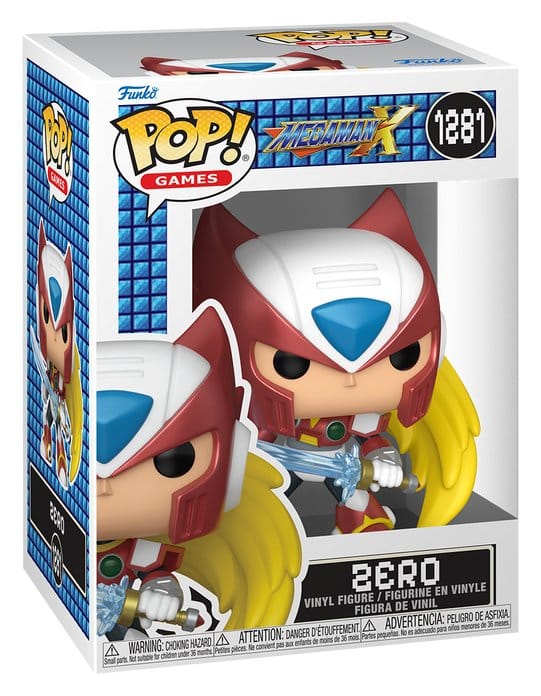 Mega Man POP! Games Vinyl Figur Zero 9 cm - Preorder - ETA: 13.08.2026