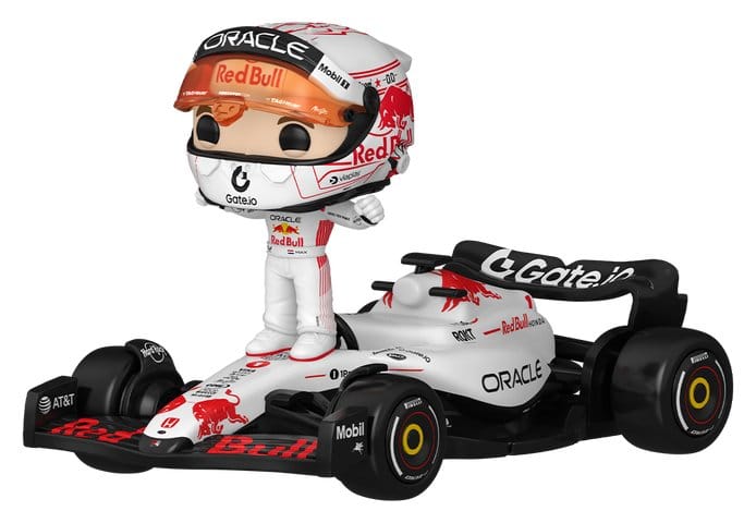 Formula One POP! Rides Super Deluxe Vinyl Figur Verstappen (White) 15 cm - Preorder - ETA: 01.10.2026