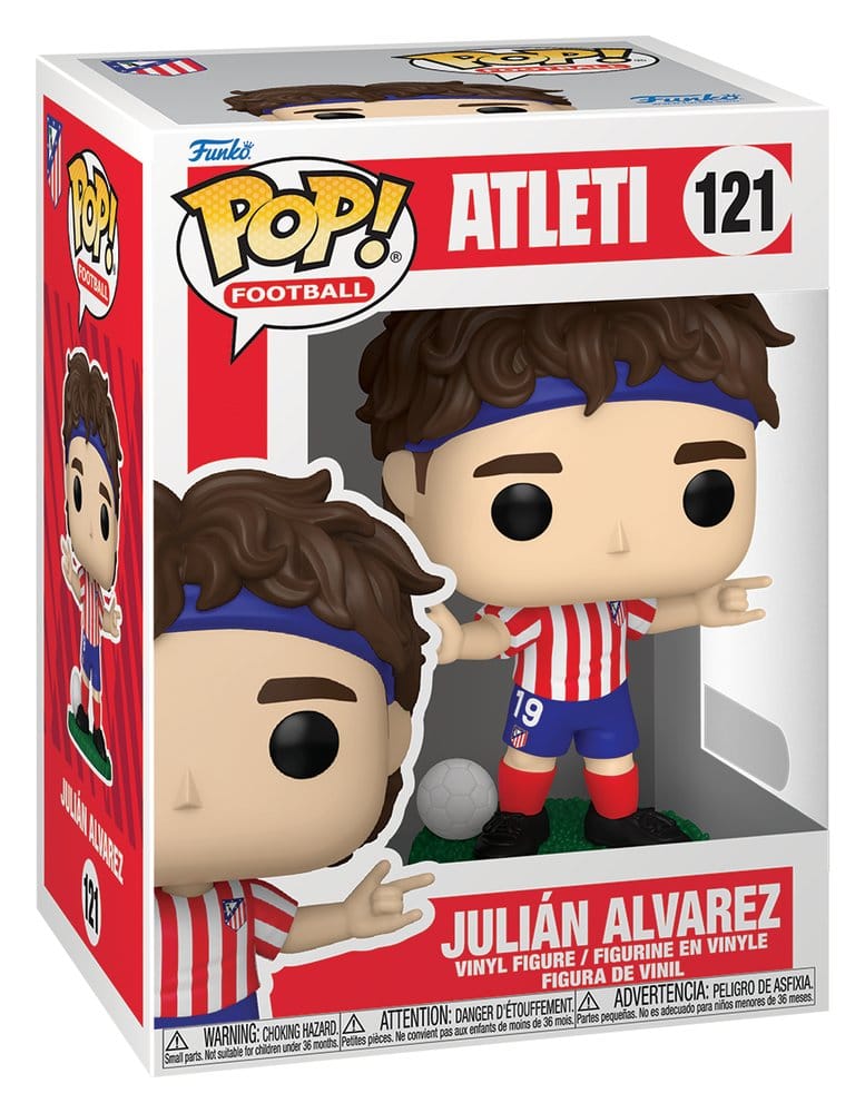 EFL POP! MLS Vinyl Figur Atletico Madrid - Julian Alvarez 9 cm - Preorder - ETA: 25.12.2026