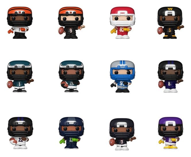 NFL Bitty POP! Vinyl Figuren Series 2 2 cm Blind Box Display (24) - Versand: 7 Tage nach Bestellung