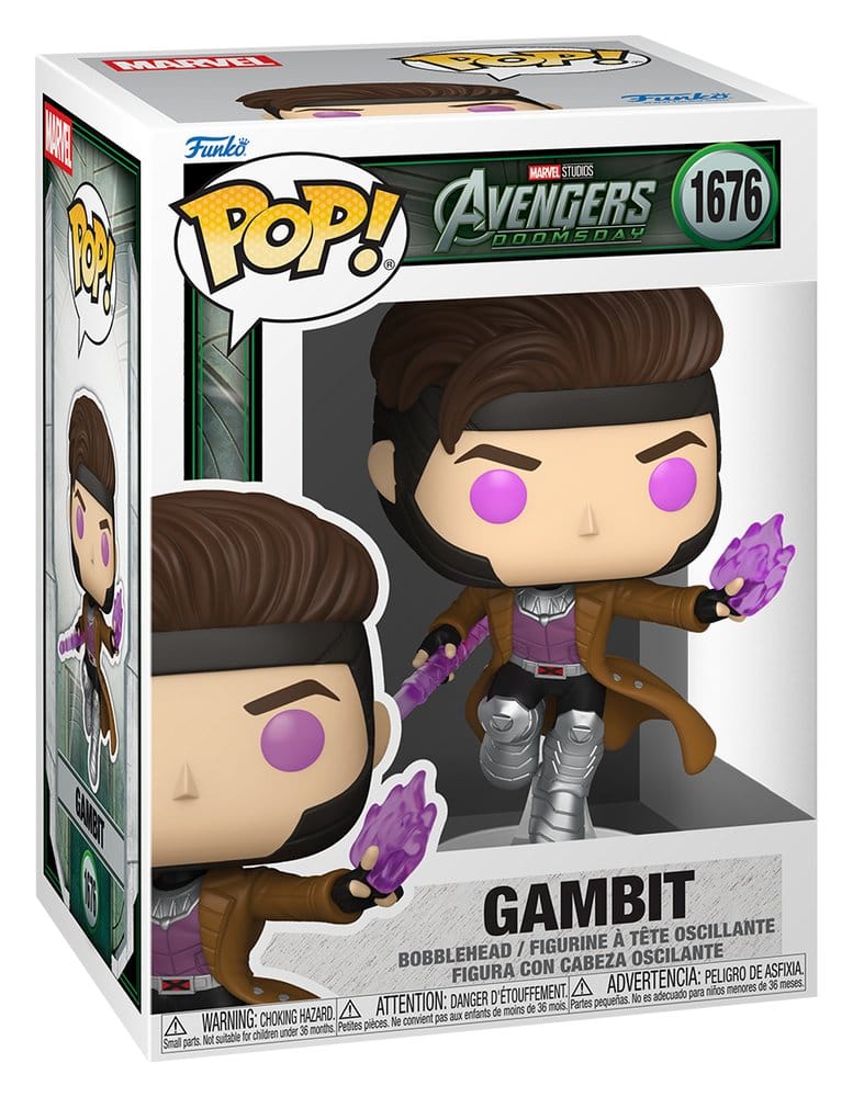 Avengers: Doomsday POP! Vinyl Figur Gambit 9 cm  - Preorder - ETA: 26.11.2026