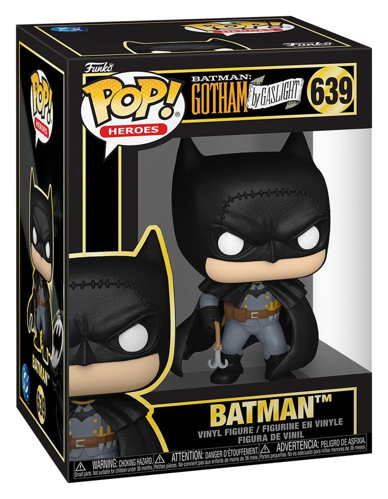 DC Through the Years POP! Heroes Vinyl Figur Batman (Gotham by Gaslight) 9 cm - Preorder - ETA: 24.08.2026
