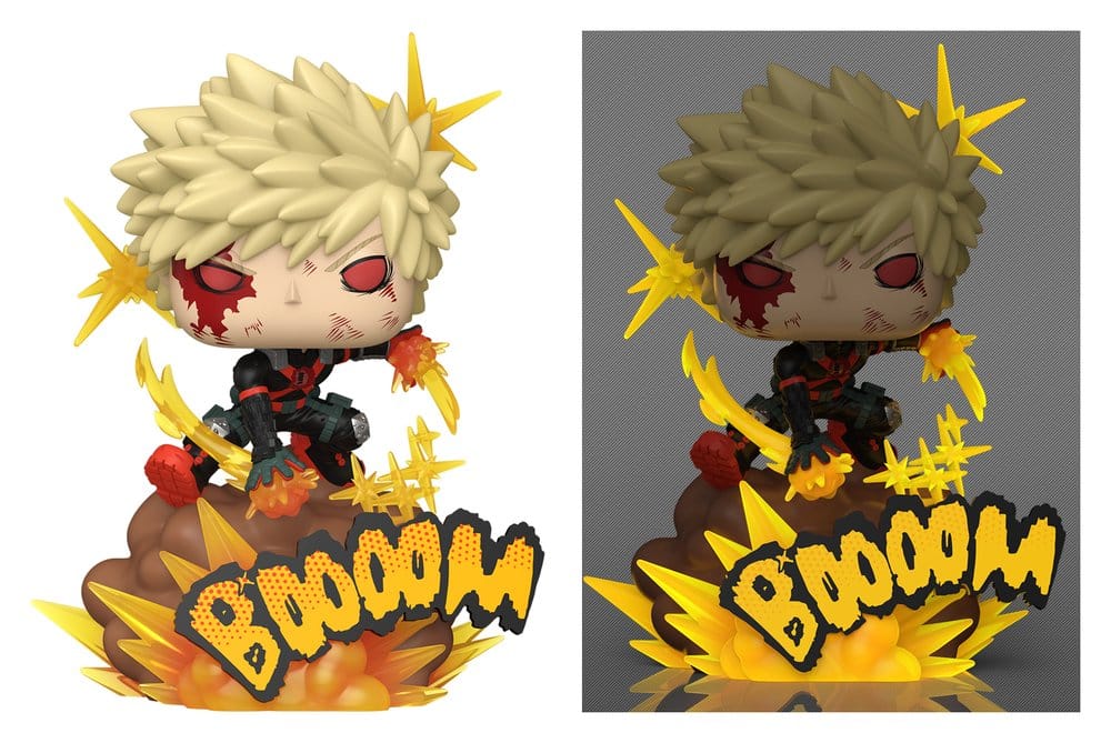 My Heo Academia POP! Deluxe Vinyl Figur Bakugo w/CH(GW) 9 cm - Preorder - ETA: 26.11.2026