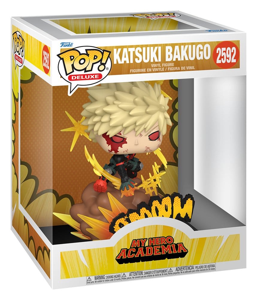 My Heo Academia POP! Deluxe Vinyl Figur Bakugo w/CH(GW) 9 cm - Preorder - ETA: 26.11.2026