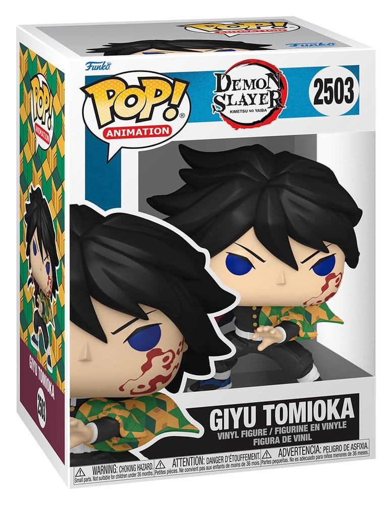 Demon Slayer: Kimetsu no Yaiba - The Movie POP! Animation Vinyl Figur Giyu 9 cm - Preorder - ETA: 25.08.2026