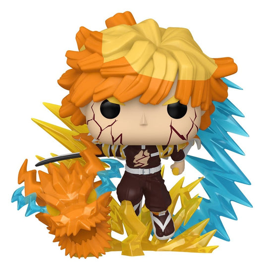 Demon Slayer: Kimetsu no Yaiba POP! Premium Vinyl Figur Zenitsu with Chase (Glow) 9 cm Sortiment (3)  - Preorder - ETA: 12.10.2026