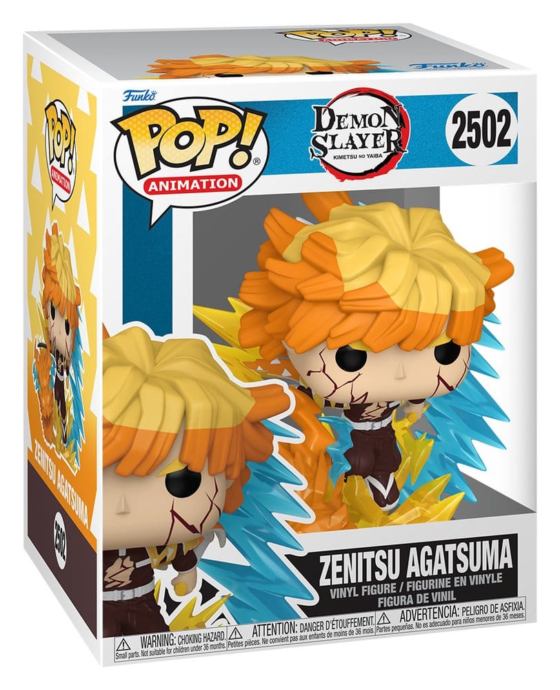 Demon Slayer: Kimetsu no Yaiba POP! Premium Vinyl Figur Zenitsu with Chase (Glow) 9 cm Sortiment (3)  - Preorder - ETA: 25.08.2026