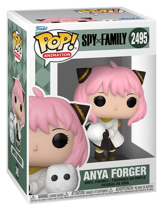 Spy x Family POP! Animation Vinyl Figur Anya (Holiday) 9 cm - Preorder - ETA: 25.10.2026