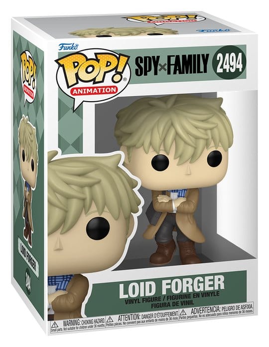 Spy x Family POP! Animation Vinyl Figur Loid (Holiday) 9 cm - Preorder - ETA: 25.10.2026