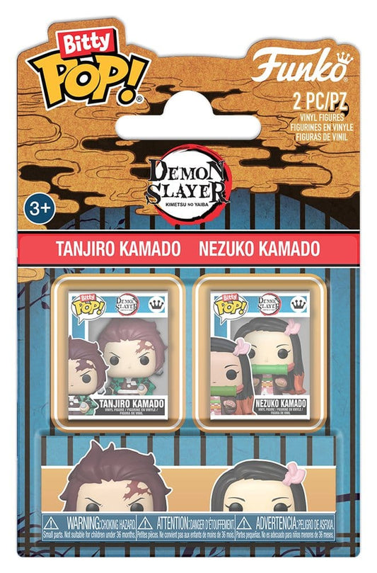 Demon Slayer: Kimetsu no Yaiba POP! Vinyl Figuren 2er-Pack Tanjiro & Nezuko 2 cm - Preorder - ETA: 08.08.2026