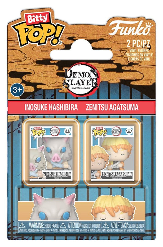 Demon Slayer: Kimetsu no Yaiba POP! Vinyl Figuren 2er-Pack Inosuke & Zenitsu 2 cm - Preorder - ETA: 08.08.2026