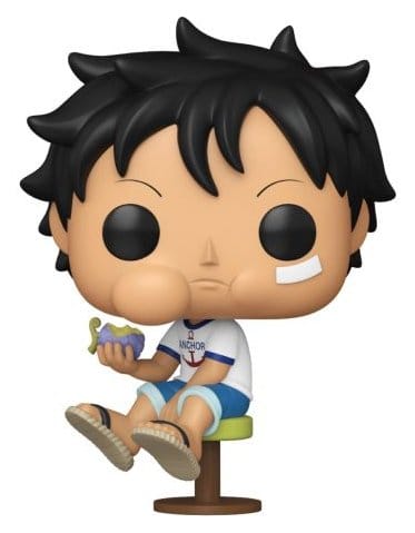 One Piece POP! Vinyl Figur Kid Luffy Eating DF *Exclusive Version* 9 cm - Versand: 7 Tage nach Bestellung