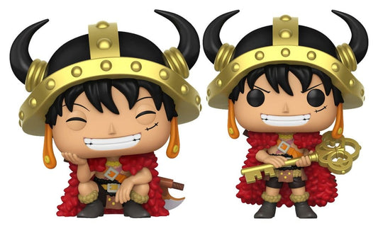 One Piece POP! Animation Vinyl Figuren Luffy w/Chase 9 cm Sortiment (6) - Preorder - ETA: 26.11.2026