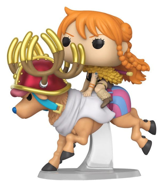 One Piece POP! Rides Deluxe Vinyl Figur Nami & Chopper 15 cm - Preorder - ETA: 04.11.2026