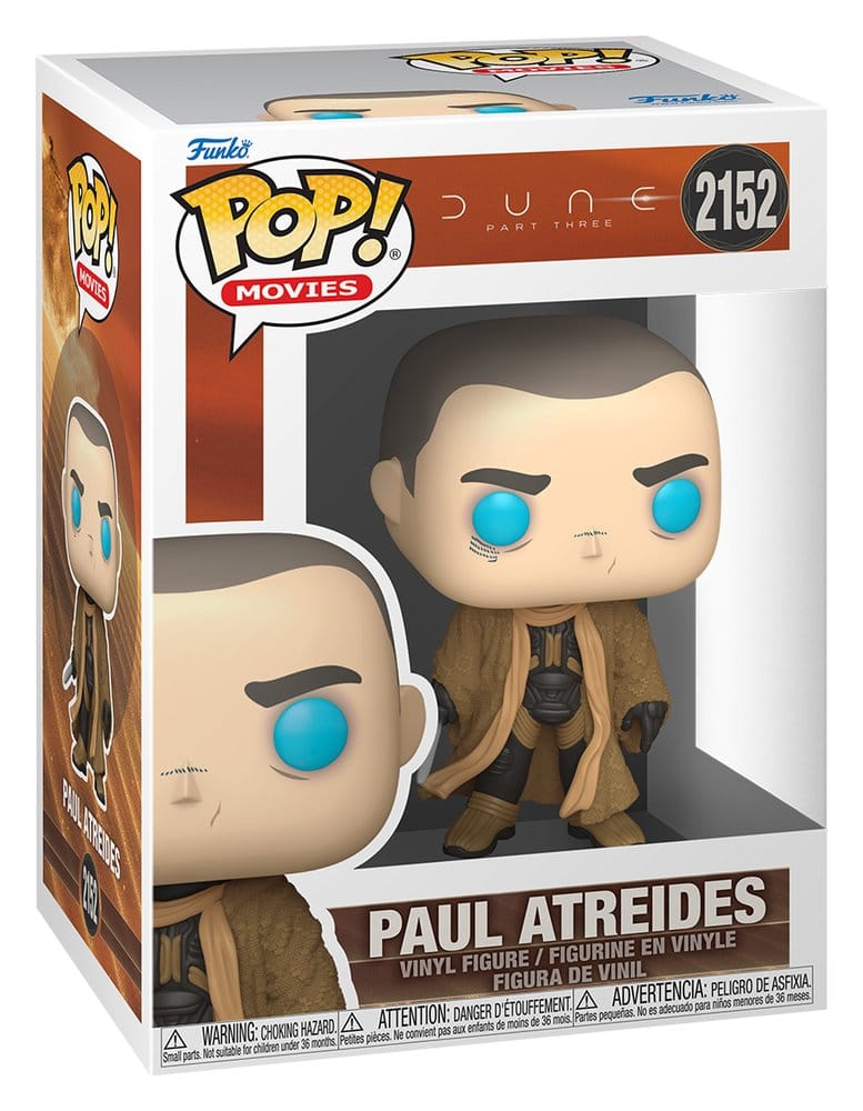 Dune: Part Three POP! Movies Vinyl Figur Paul Atreides 9 cm - Versand: 7 Tage nach Bestellung