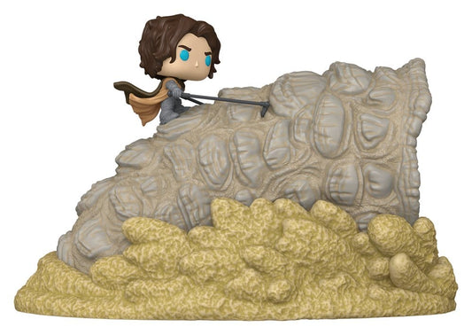 Dune: Part Three POP! Moment Vinyl Figuren Paul Atreides with Sandworm 9 cm - Versand: 7 Tage nach Bestellung
