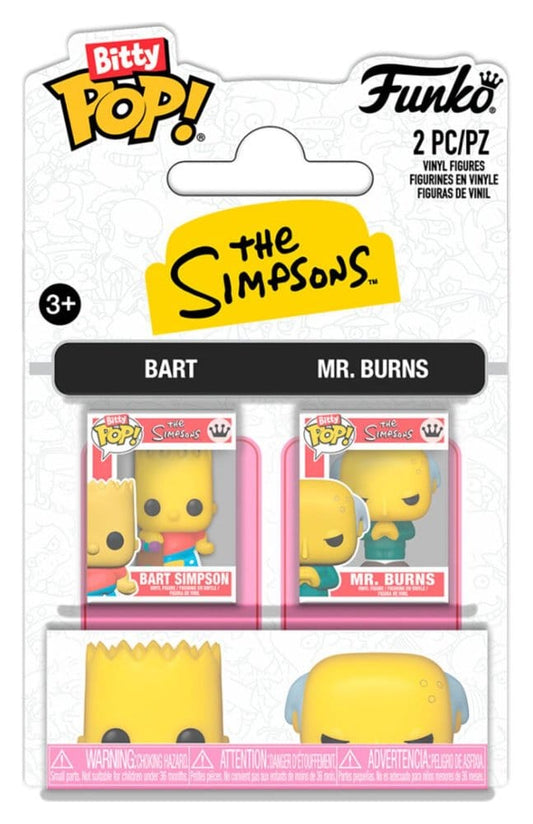 Simpsons Bitty POP! Vinyl Figuren 2er-Pack B & Mr. B 2 cm - Versand: 7 Tage nach Bestellung