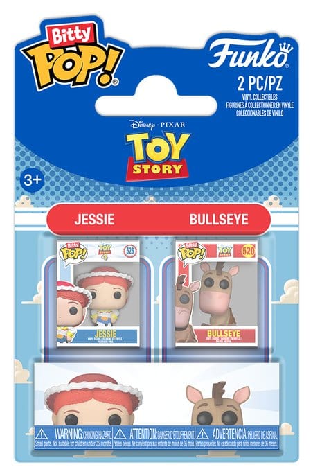 Toy Story POP! Vinyl Figuren 2er-Pack Jessie & Bullseye 2 cm - Versand: 7 Tage nach Bestellung