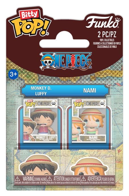 One Piece POP! Vinyl Figuren 2er-Pack Monkey D. Luffy & Nami 2 cm - Preorder - ETA: 25.06.2026
