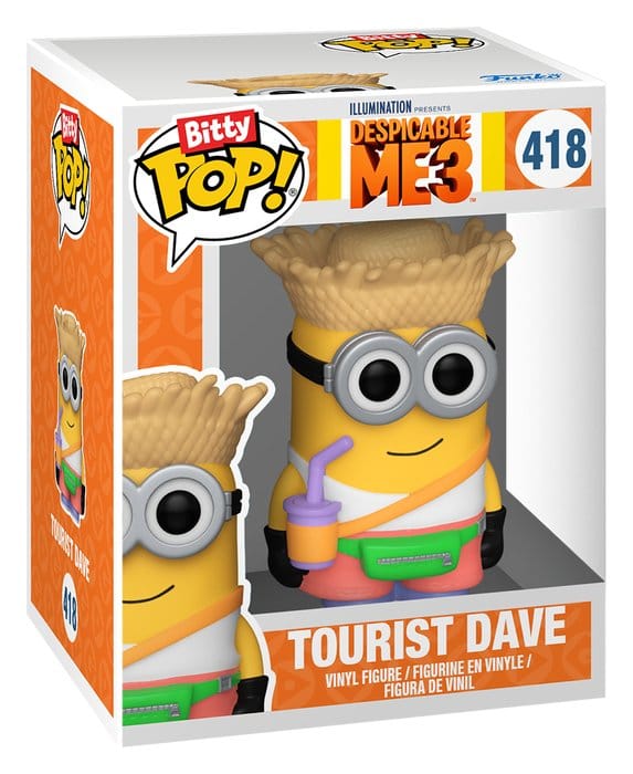 Minions POP! Vinyl Figuren 2er-Pack Pajama Bob & Tourist Dave 2 cm - Preorder - ETA: 22.12.2026