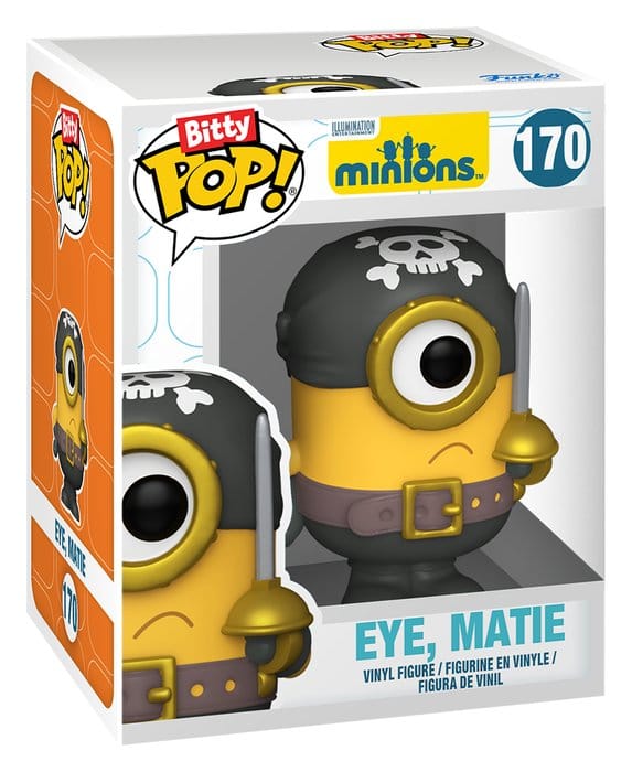 Minions POP! Vinyl Figuren 2er-Pack Bride Kevin & Eye, Matie 2 cm - Versand: 7 Tage nach Bestellung