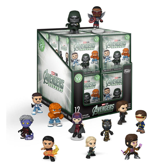 Avengers: Doomsday Mystery Minis Minifiguren 5 cm Display (12) - Preorder - ETA: 22.10.2026