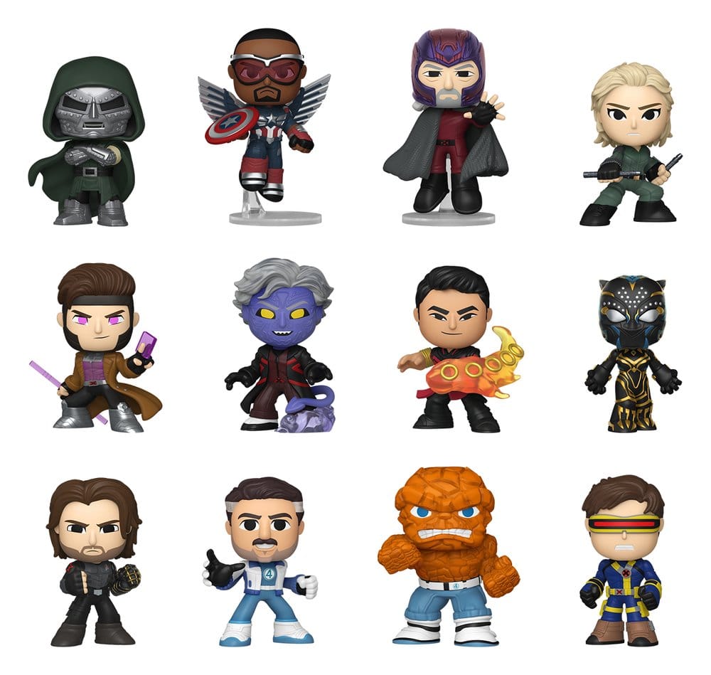 Avengers: Doomsday Mystery Minis Minifiguren 5 cm Display (12) - Preorder - ETA: 22.10.2026