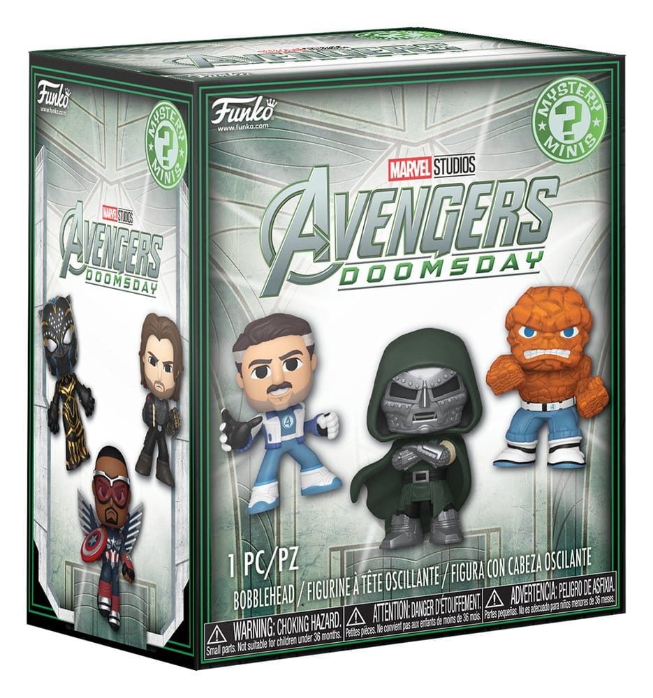 Avengers: Doomsday Mystery Minis Minifiguren 5 cm Display (12) - Preorder - ETA: 22.10.2026