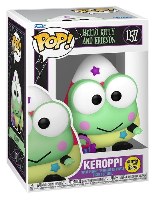 Sanrio POP! Vinyl Figur : Hello Kitty- Keroppi Spooky 9 cm - Preorder - ETA: 16.07.2026