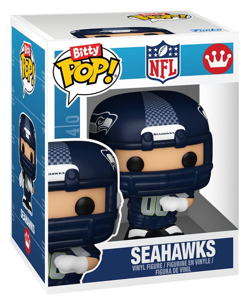 NFL Bitty POP! Helmets Vinyl Figuren NFC Series 1 Sortiment (12) - Preorder - ETA: 25.07.2026