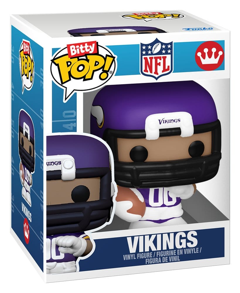 NFL Bitty POP! Helmets Vinyl Figuren NFC Series 1 Sortiment (12) - Preorder - ETA: 25.07.2026