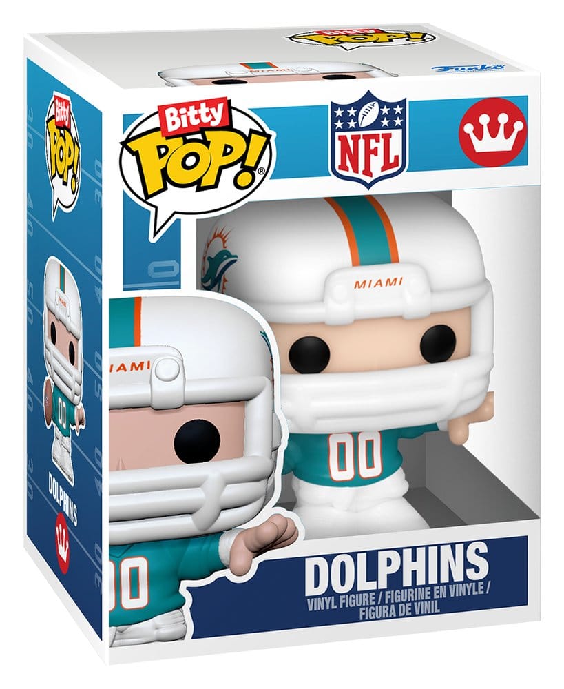 NFL Bitty POP! Helmets Vinyl Figuren AFC Series 1 Sortiment (12) - Preorder - ETA: 25.07.2026