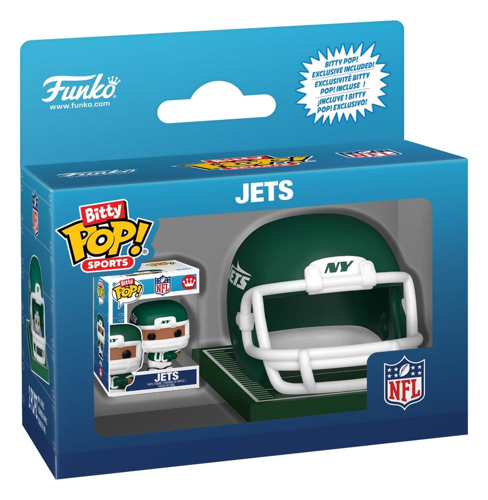 NFL Bitty POP! Helmets Vinyl Figuren AFC Series 1 Sortiment (12) - Preorder - ETA: 25.07.2026