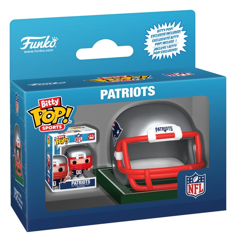 NFL Bitty POP! Helmets Vinyl Figuren AFC Series 1 Sortiment (12) - Preorder - ETA: 25.07.2026