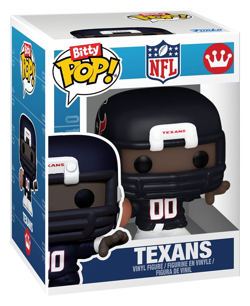NFL Bitty POP! Helmets Vinyl Figuren AFC Series 1 Sortiment (12) - Preorder - ETA: 25.07.2026