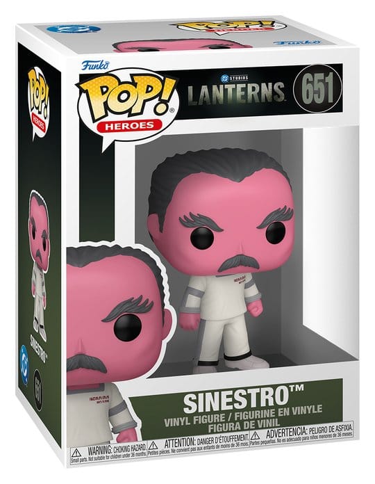 DC Studios Lanterns POP! Heroes Vinyl Figur Sinestro 9 cm - Preorder - ETA: 25.08.2026