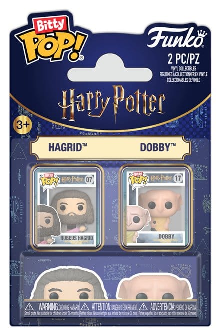 Harry Potter Bitty POP! Vinyl Figuren 2er-Pack Hagrid & Dobby 2 cm - Preorder - ETA: 25.10.2026