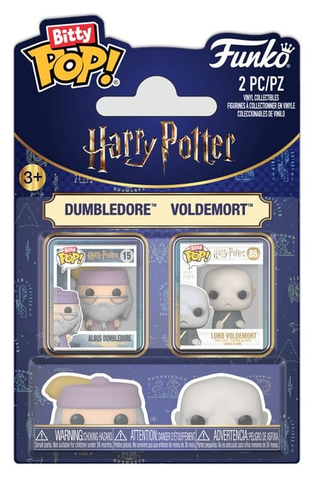 Harry Potter Bitty POP! Vinyl Figuren 2er-Pack Dumbledore/Voldemort 2 cm - Preorder - ETA: 02.10.2026