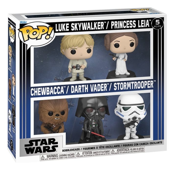 Star Wars POP! Vinyl Figuren 5er-Pack Black Friday Bundle 9 cm - Versand: 7 Tage nach Bestellung