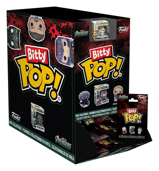 Avengers: Doomsday Bitty POP! Single Vinyl Figuren Display (24) PDQ 2,5 cm - Preorder - ETA: 08.11.2026