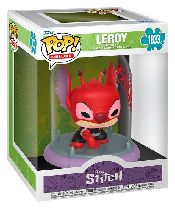 Lilo & Stitch POP! Deluxe Vinyl Figur Leroy 15 cm - Preorder - ETA: 05.11.2026