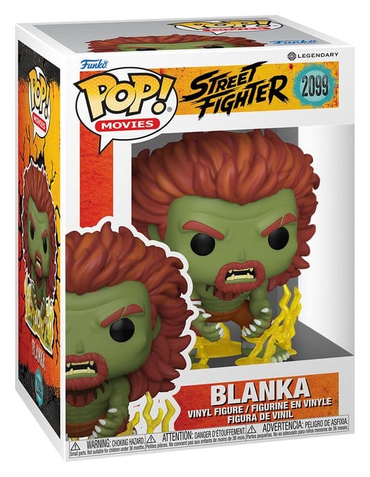 Street Fighter (2026) POP! Movies Vinyl Figur Blanka 9 cm - Versand: 7 Tage nach Bestellung